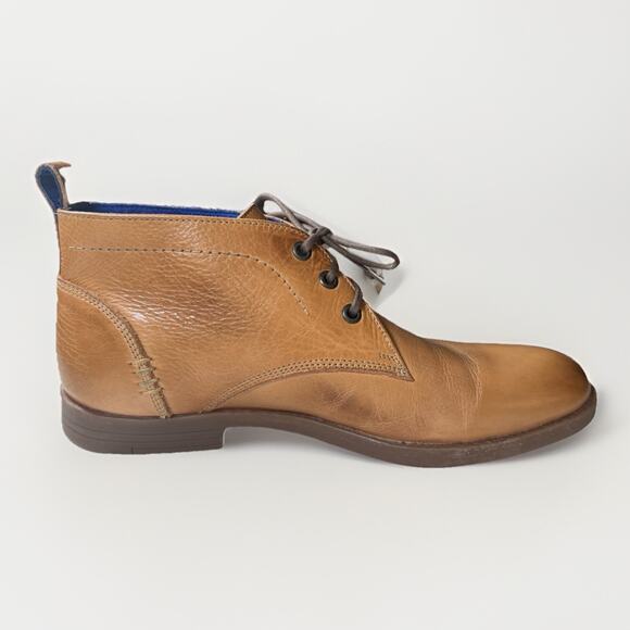 Bed Stu Men\'s Illiad Brown (Tan Rustic) Leather Chukka Boots Size 9 EUC main image 10